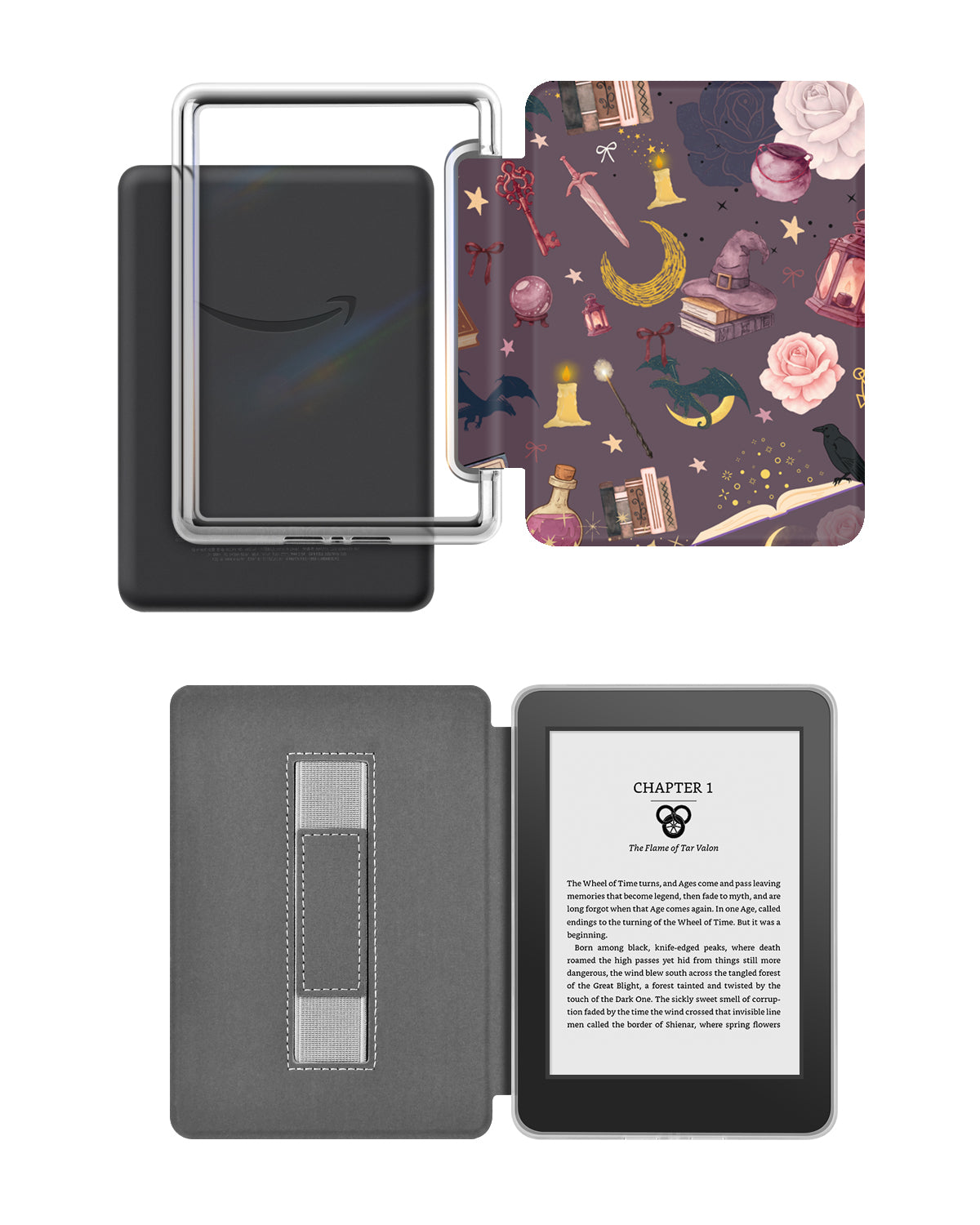 Purple Fantasy Kindle Case