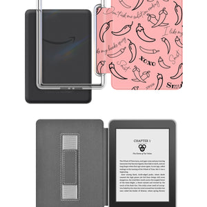 Pink Spicy Chilli Kindle Case