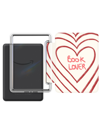 Book Lover Heart Kindle Case