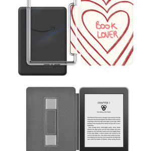 Book Lover Heart Kindle Case