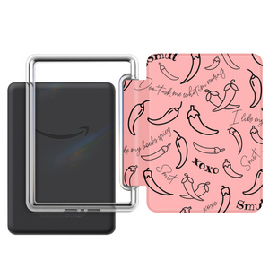 Pink Spicy Chilli Kindle Case