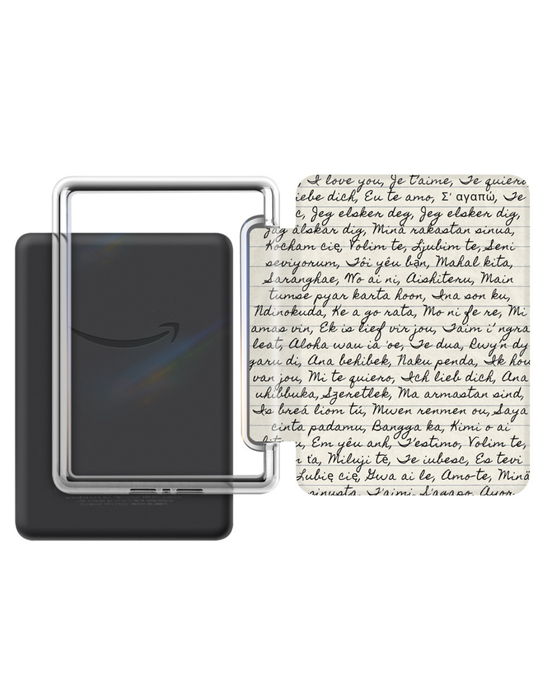Handwritten Kindle Case