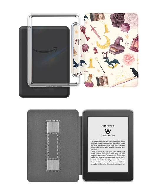 Cream Fantasy Kindle Case