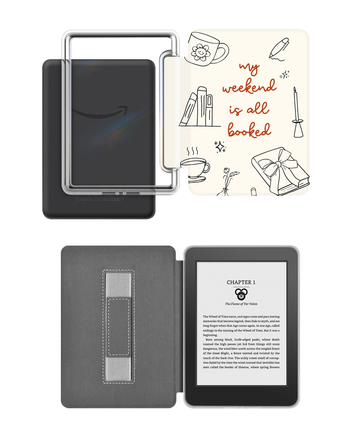 Weekend Is Booked Kindle Case