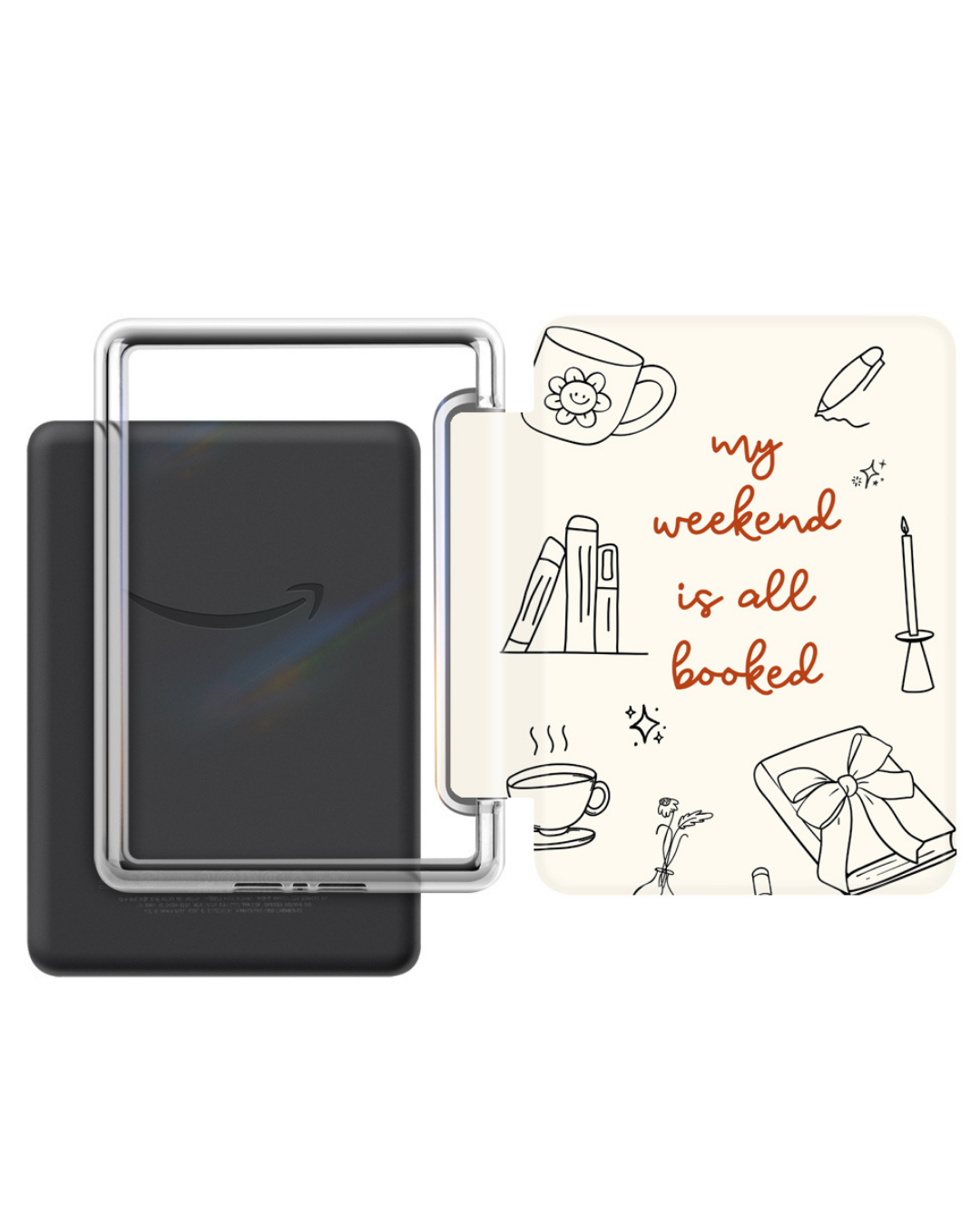 Weekend Is Booked Kindle Case