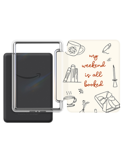 Weekend Is Booked Kindle Case