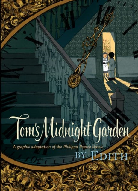Tom's Midnight Garden graphic novel cover art.