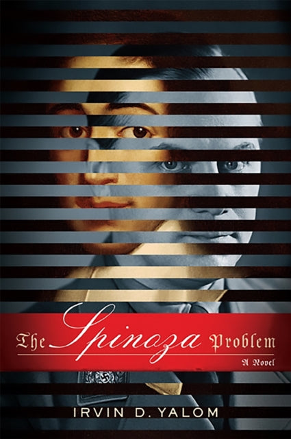 The Spinoza Problem by Irvin D. Yalom, a novel with a split portrait cover.