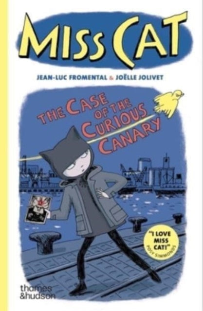 Miss Cat: The Case of the Curious Canary book cover featuring a cat-eared detective.