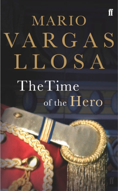 The Time of the Hero book cover with military epaulets.