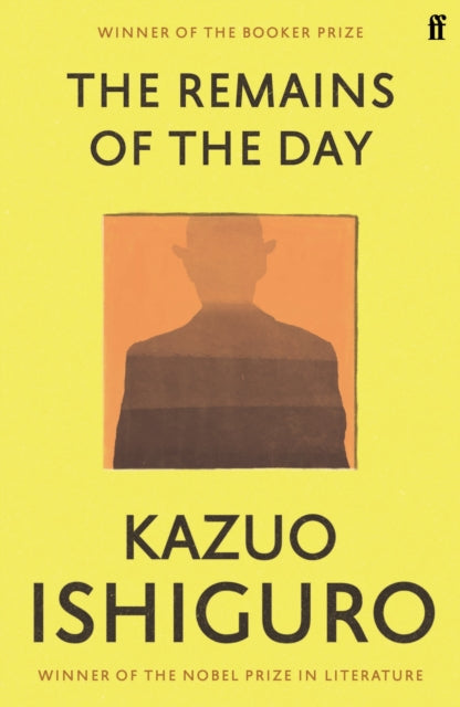 The Remains of the Day book cover with a silhouette of a man.