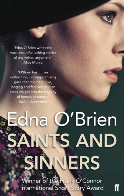 Saints and Sinners book cover featuring a woman's face and title.