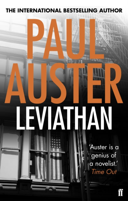 Leviathan by Paul Auster book cover with author name and title.