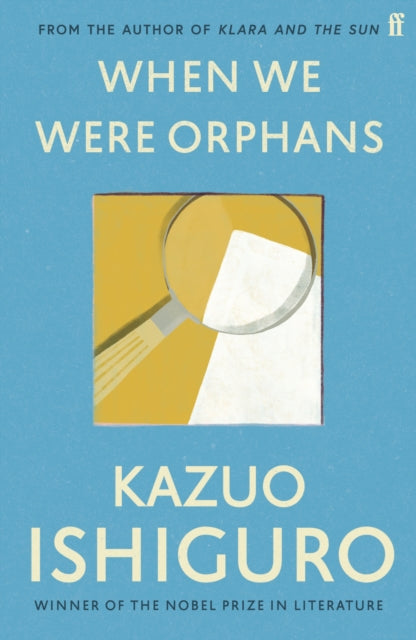 Book cover for When We Were Orphans by Kazuo Ishiguro.