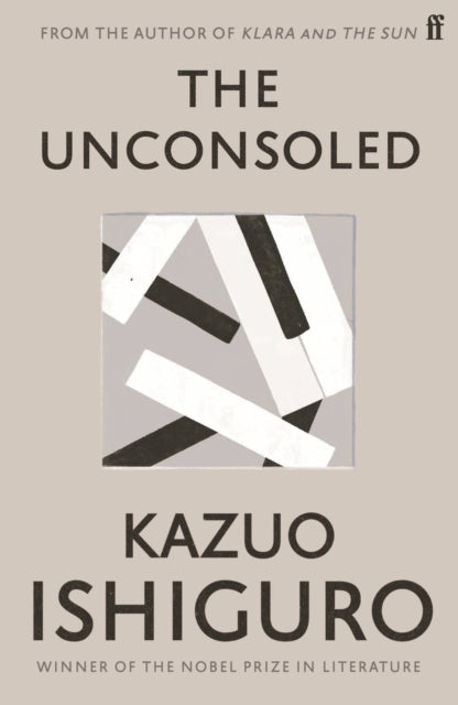 The Unconsoled by Kazuo Ishiguro book cover.