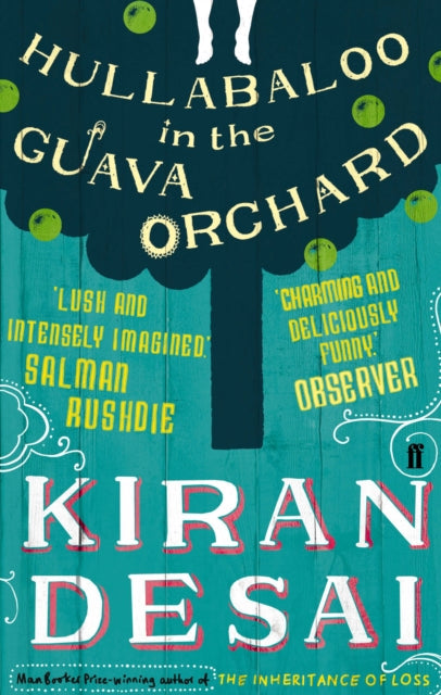 Book cover for Hullabaloo in the Guava Orchard by Kiran Desai.