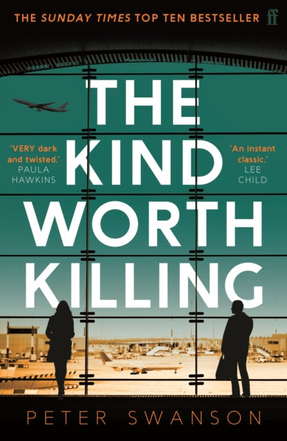 The Kind Worth Killing book cover with airport scene.