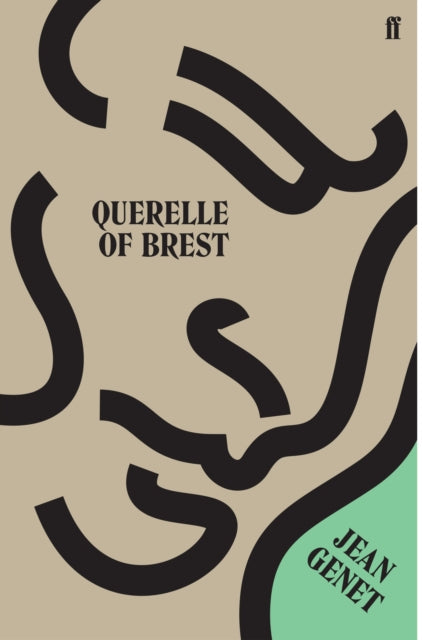 Querelle of Brest book cover with abstract black lines and text.