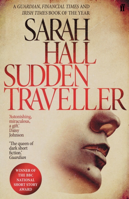 Sudden Traveller book cover with author and award details.