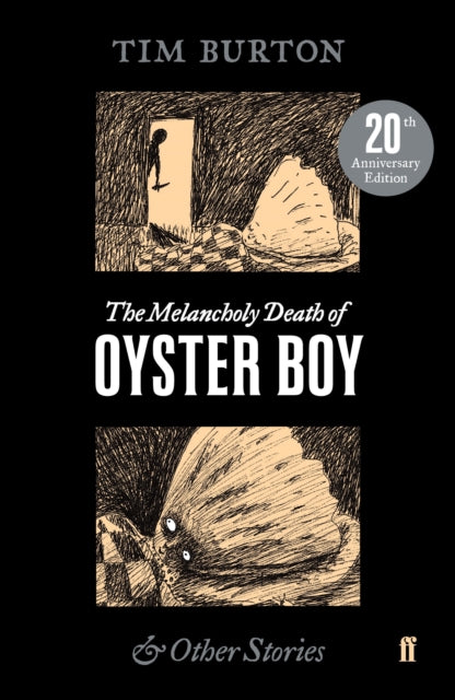The Melancholy Death of Oyster Boy book cover by Tim Burton