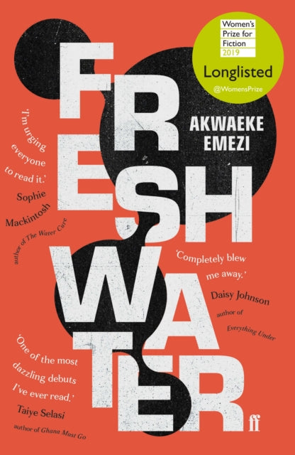 Freshwater by Akwaeke Emezi book cover.