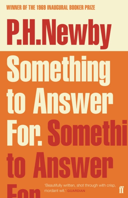 Book cover for "Something to Answer For" by P.H. Newby.