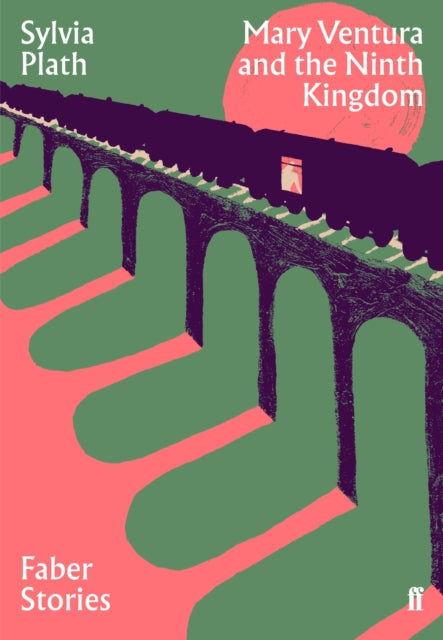 Mary Ventura and the Ninth Kingdom book cover with a train on a viaduct.