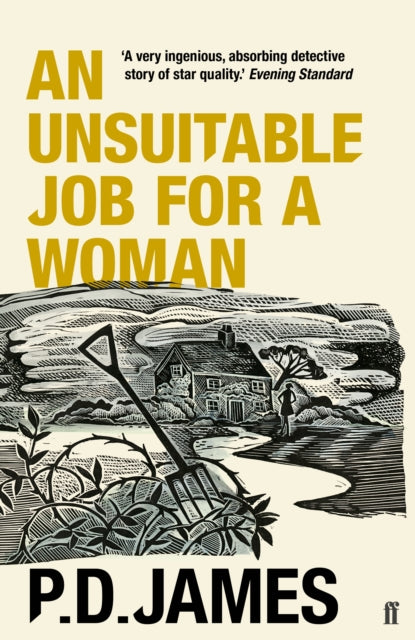 An Unsuitable Job for a Woman book cover by P.D. James.