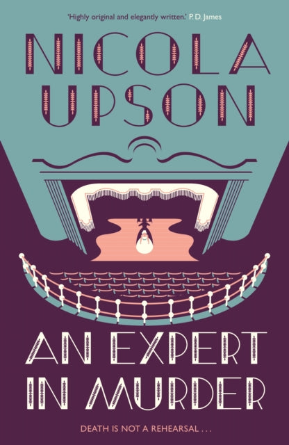 Book cover for An Expert in Murder by Nicola Upson.
