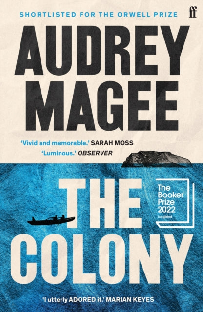 The Colony by Audrey Magee, longlisted for the Booker Prize 2022.