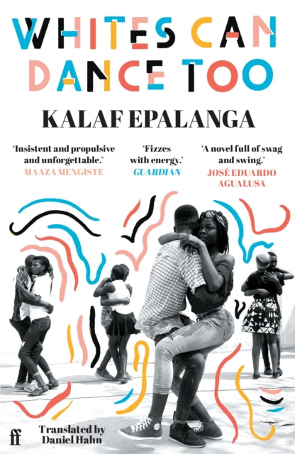 Book cover for "Whites Can Dance Too" featuring dancing couples and colorful lines.