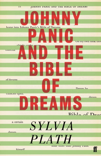 Johnny Panic and the Bible of Dreams book cover with red text on green and white stripes.