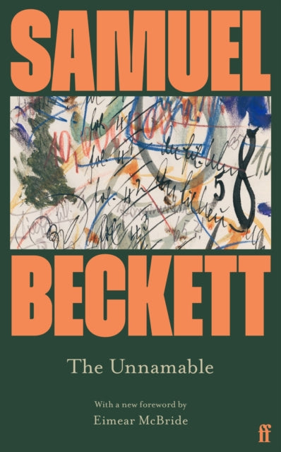 The Unnamable by Samuel Beckett, featuring abstract art and text.