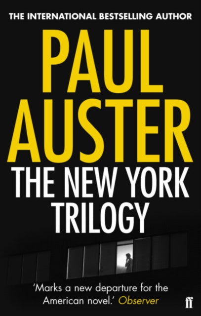 Paul Auster's The New York Trilogy graphic novel cover.