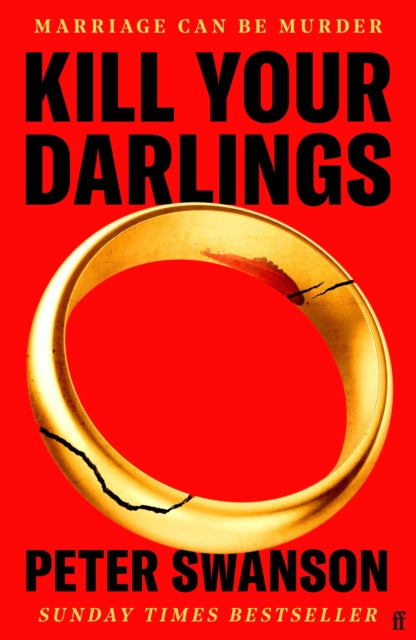 Book cover for Kill Your Darlings featuring a cracked wedding ring.