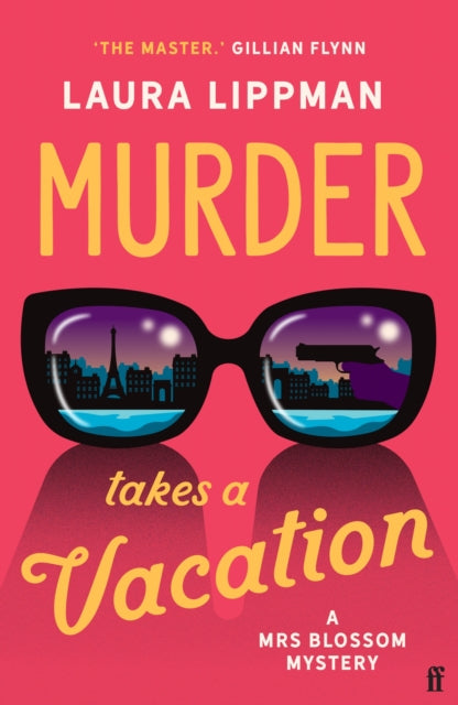 Book cover for Murder Takes a Vacation by Laura Lippman.