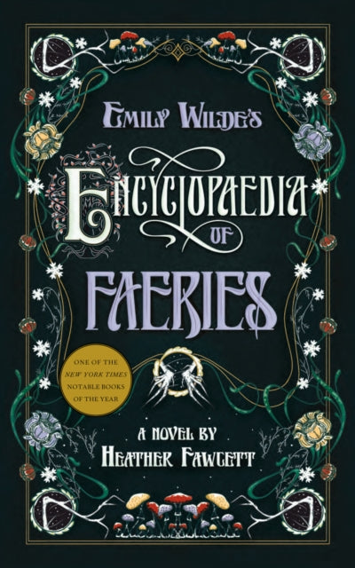 Emily Wilde's Encyclopaedia of Faeries book cover with decorative border.