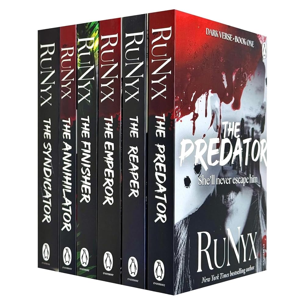 The Dark Verse Series by RuNyx 6 Books Collection Set (The Syndicator, The Annihilator, The Finisher, The Emperor, The Reaper & One More...) cover image