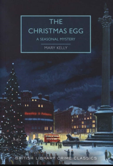 The Christmas Egg A Seasonal Mystery book cover.