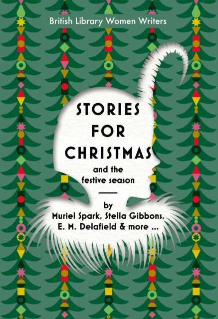 Stories for Christmas and the Festive Season book cover with festive tree pattern.