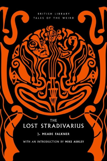 The Lost Stradivarius book cover with orange art nouveau design.