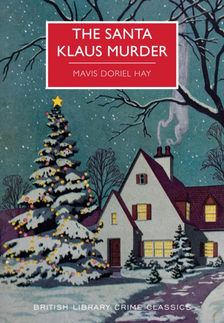 The Santa Klaus Murder book cover featuring a snowy Christmas scene.