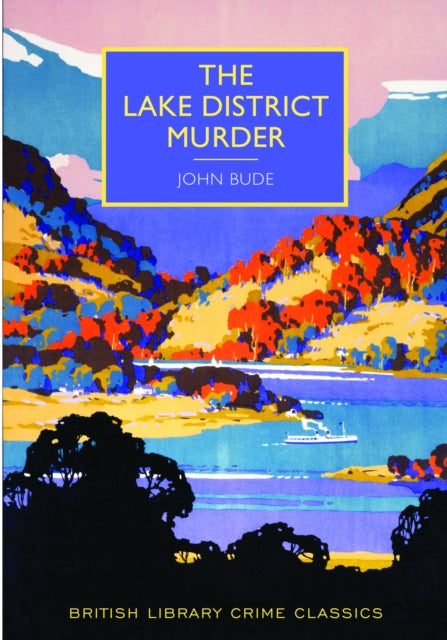 The Lake District Murder book cover with a stylized landscape.
