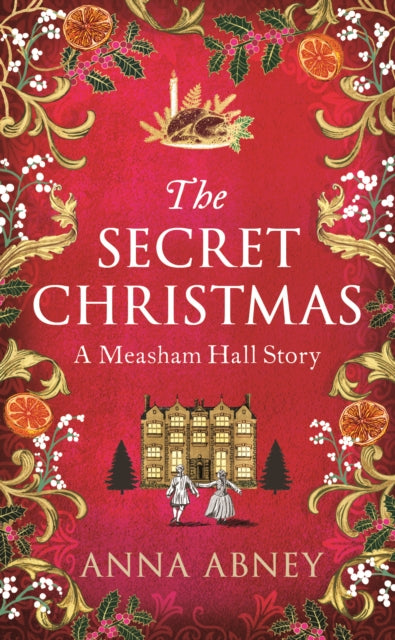 The Secret Christmas book cover with festive decorations.