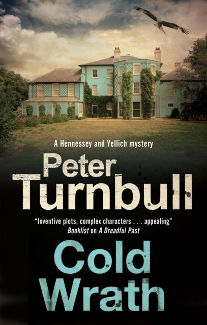 Cold Wrath book cover featuring a light blue house and a bird in flight.