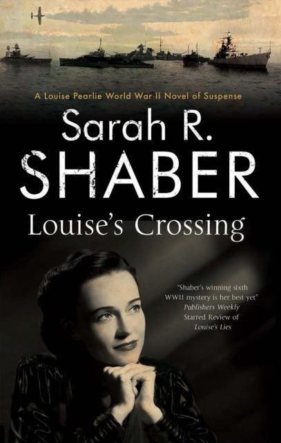 Louise's Crossing book cover featuring a woman and ships.