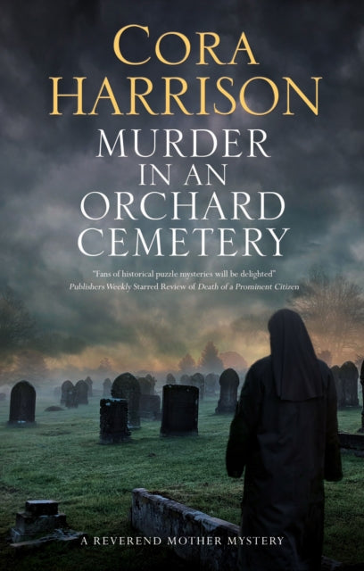 Book cover for Murder in an Orchard Cemetery by Cora Harrison.