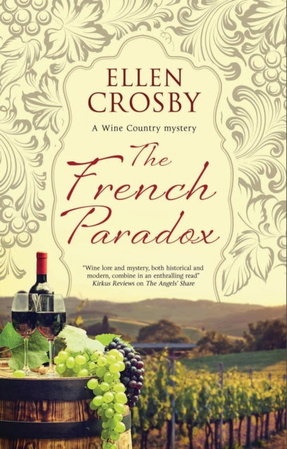 The French Paradox book cover featuring wine and grapes.