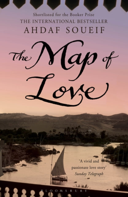 The Map of Love book cover featuring a Nile river scene.