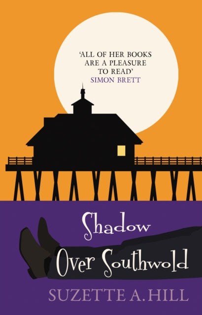 Book cover for Shadow Over Southwold by Suzette A. Hill.
